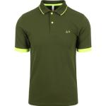 Sun68 Poloshirt Small Stripe Groen T-shirt heren - Groen