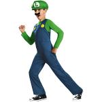 Super Mario Bros DISK73692G kostuum voor jongens, Luigi, groot