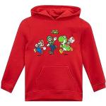 Super Mario Hoodie Voor Jongens | Luigi, Yoshi, Toad Jongens Hoodie | Gaming Hoodie Voor Kinderen | Rood 146