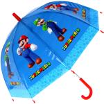 Blauwe Super Mario Mario Kinderparaplu's 