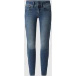 Super Skinny Blauwe Polyester Stretch G-Star Lynn Skinny jeans in de Sale voor Dames 