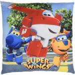 Super Wings 3 hero&apos;s - Sierkussen - 40 x 40 cm