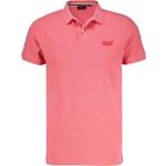 Casual Roze Superdry Poloshirts met korte mouw  in maat 3XL voor Heren 