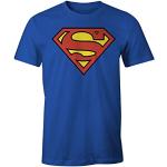 Blauwe Superman T-shirts  in maat XXL voor Heren 