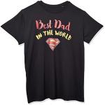 Zwarte Superman T-shirts  in maat XL voor Heren 