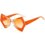 Oranje Vlinder zonnebrillen met motief van Vlinder Sustainable voor Dames 