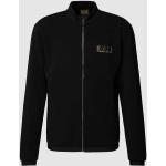 Zwarte Polyamide Stretch Emporio Armani Sweat jackets  in maat M in de Sale voor Heren 