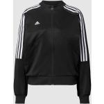 Zwarte Polyester adidas Sportswear Sweat jackets voor Dames 