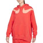Casual Roze Nike Swoosh Oversized sweaters  in maat M in de Sale voor Dames 