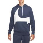 Casual Blauwe Nike Swoosh Hoodies  in maat XL in de Sale voor Heren 