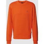 Oranje NAPAPIJRI Effen sweatshirts Ronde hals  in maat M voor Heren 
