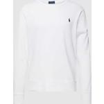 Witte Ralph Lauren Polo Effen sweatshirts Ronde hals  in maat M in de Sale voor Heren 