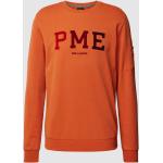 Oranje PME Legend Effen sweatshirts Ronde hals  in maat M in de Sale voor Heren 