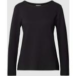 Zwarte Polyester s.Oliver Sweatshirts Ronde hals  in maat S in de Sale voor Dames 