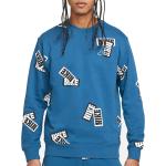Casual Blauwe Nike Essentials Sweatshirts  in maat M in de Sale voor Heren 