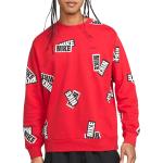 Casual Rode Nike Essentials Sweatshirts  in maat M in de Sale voor Heren 