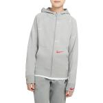 Casual Grijze Nike Swoosh Sweatshirts  in maat XS in de Sale 