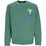 Sweatshirt Obey , Green , Heren