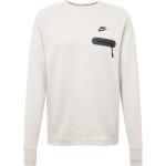 Lichtgrijze Nike Tech All over print Effen sweatshirts Ronde hals in de Sale voor Heren 