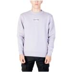 Sweatshirts Hoodies Calvin Klein Jeans , Purple , Heren