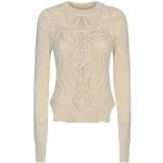 Beige Merinowollen Isabel Marant Sweatshirts  voor de Winter Ronde hals  in maat S in de Sale voor Dames 