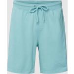 Turquoise Colorful Standard Fitness-shorts Bio in de Sale voor Heren 