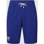 Koningsblauwe Polyester Under Armour Fitness-shorts  in maat M voor Heren 