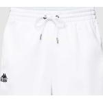 Witte Polyester Kappa Fitness-shorts  in maat M in de Sale voor Heren 