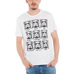 Witte Star Wars Stormtrooper T-shirts  in maat XXL voor Heren 