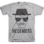 T-shirt Breaking Bad Heisenberg grijs voor heren