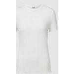 Witte Polyamide Drykorn Gestreepte T-shirts met ronde hals Ronde hals  in maat S in de Sale voor Dames 