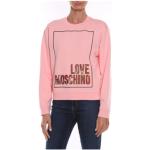Casual Roze MOSCHINO All over print Sweatshirts met print  in maat S in de Sale voor Dames 