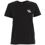 Zwarte Jersey Karl Lagerfeld T-shirts  in maat S Bio in de Sale voor Dames 