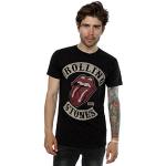 Zwarte Rolling Stones T-shirts  in maat L voor Heren 