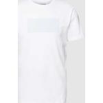 Witte Guess Effen T-shirts Ronde hals  in maat M voor Heren 