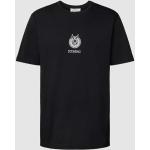 Zwarte Iceberg T-shirts met opdruk Ronde hals  in maat M voor Heren 