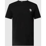 Zwarte Karl Lagerfeld Effen T-shirts Ronde hals  in maat M voor Heren 