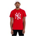 Casual Rode New Era New York Yankees Geweven T-shirts  in maat XL voor Heren 