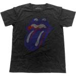 Zwarte Rolling Stones T-shirts  in maat S voor Heren 