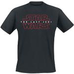 Zwarte Star Wars T-shirts met ronde hals Ronde hals  in maat S voor Heren 