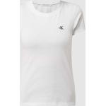 Witte Calvin Klein Jeans T-shirts met ronde hals Ronde hals  in maat S Bio voor Dames 