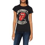 Zwarte Rolling Stones T-shirts  in maat XXL voor Dames 
