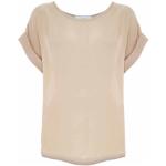 Beige Viscose Kocca T-shirts Boothals  in maat XL in de Sale voor Dames 