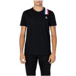 Zwarte Le Coq sportif T-shirts  voor de Herfst  in maat S in de Sale voor Heren 