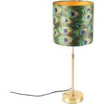 Multicolored Stalen Qazqa Parte E27 Klassieke tafellampen in de Sale 