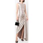 Gouden Elasthan Talbot Runhof Metallic Maxi jurken U-hals  in maat XL Maxi Metallic voor Dames 