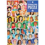 Talking Tables PUZZ-PHEN-WOM Inspirerende vrouwenpuzzel van 1000 stukjes met bijpassende poster en trivia-vel Kleurrijk geïllustreerd ontwerp, verjaardagscadeau, feministische cadeaus voor haar