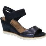 Blauwe Tamaris Sleehak sandalen Sleehakken  in 39 voor Dames 
