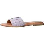 Leren Tamaris Platte sandalen  voor de Zomer  in 39 met Hakhoogte tot 3cm met Instap voor Dames 