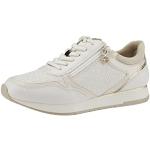Witte Tamaris Damessneakers  in maat 37 met Hakhoogte tot 3cm in de Sale 